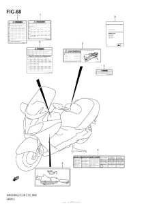 AN650 (ABS) Label (An650A L2 E28)