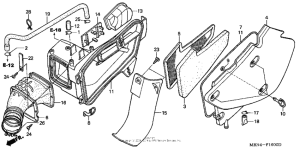 XR650R Воздушный фильтр