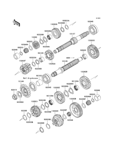 ZX1000 Трансмиссия