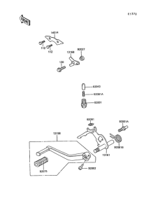 ZG1300 Механизм переключения передач