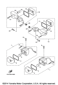 YW125 Поворотники