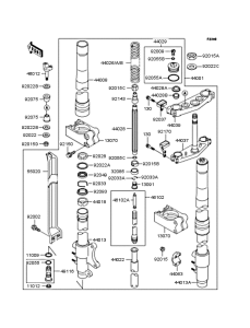 Передняя вилка