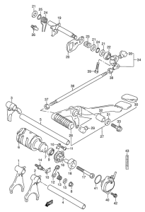 VL1500 Переключение передач