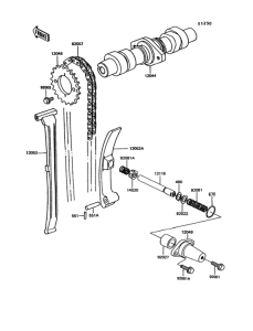 EX305 Распредвал