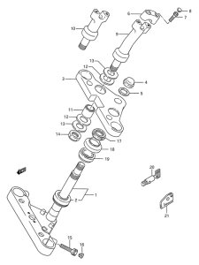 VS1400 Траверса нижняя