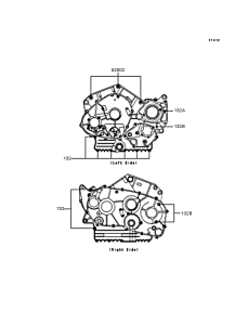 VN400 Болты крепления картера