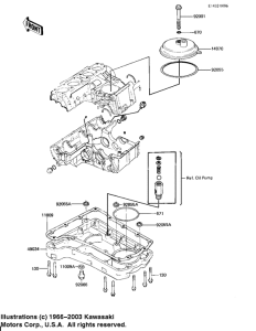 KZ650 Крышка сапуна / маслосборник