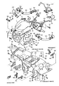 FZR600H (67KW) Motorverkleindung 1