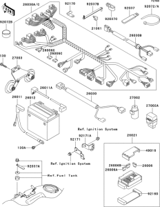 VN1500 Электрика