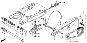CB900F Маятник