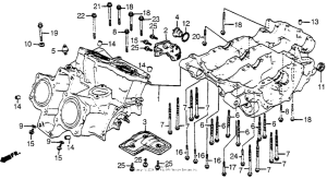 VF500C Блок цилиндров