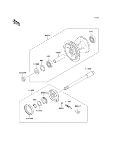  Переднее колесо