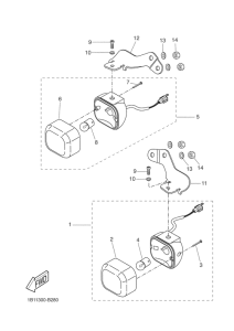 CW50N Поворотники