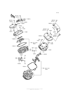 VN1700 Крышка головки цилиндров