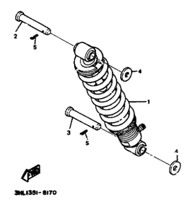 DT50R Задняя подвеска
