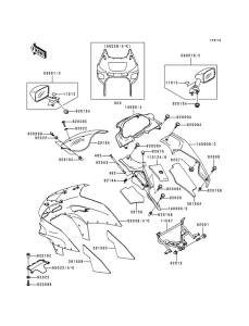 ZX600 Cowling comp
