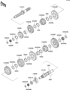 VN1500 Transmission(-vnt50ae0077438)