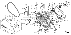 NT700V (ABS) Правый кофр