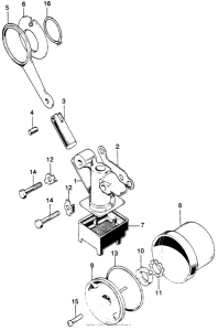 CL175 Oil pump + oil filter