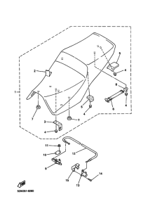 FZS600 Пружина