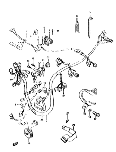 AH50 Жгут проводов