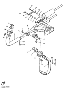 XV1100 Выхлопная система