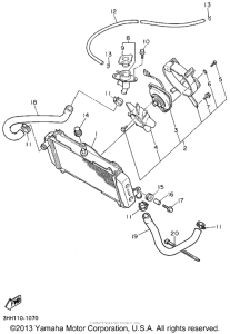 FZR600RF Радиатор и Патрубки