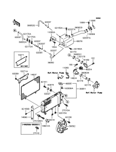 VN250 Радиатор