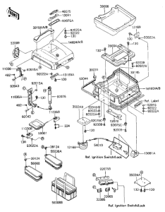 ZN1300 Крышка багажника и замок