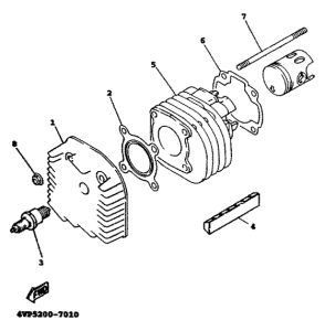 YW100T Цилиндры