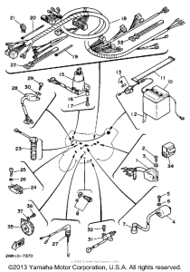 YSR50B Электрика