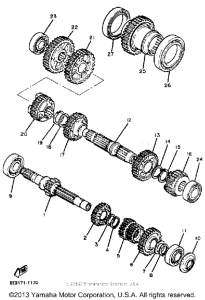 XV920MK Трансмиссия