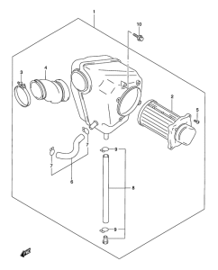 GZ250 Воздухоочиститель