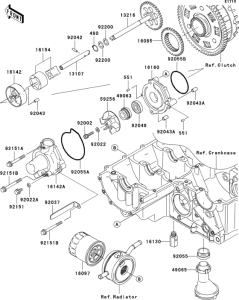 ZR1000 Масляный насос