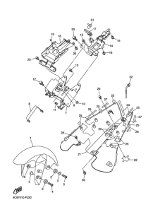 YZF-R1R ( RaceBase) Крыло