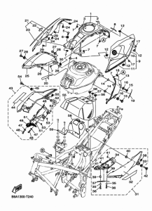 MTN320-A Топливный бак