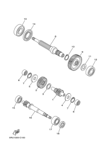 YP400 Трансмиссия