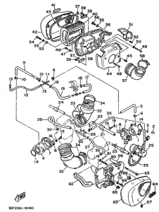 XV1100 Впускная система