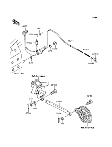  Педаль тормоза