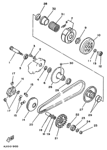 YE50 Сцепление