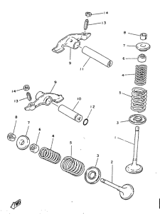 SR125 Клапана