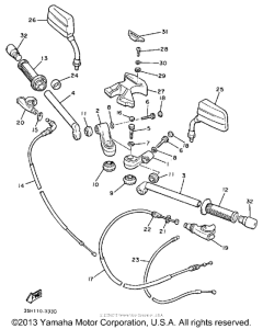 XJ900RK Handlebar-cable