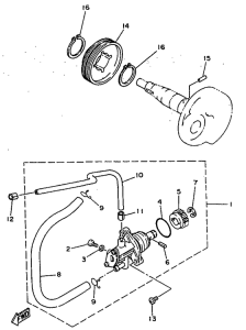 YN50R Масляный насос