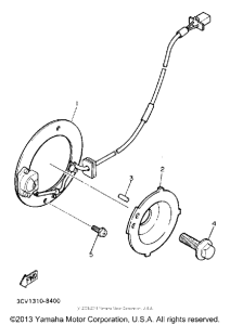 FJ1200AE Pickup coil-governor