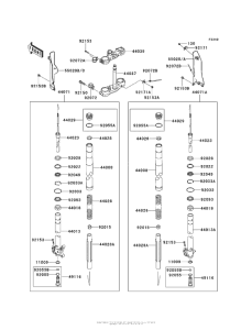  Передняя вилка