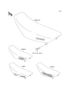 KX100 Сиденье