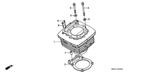 SLR650 Цилиндр