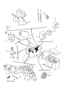 XJ600N Электрика 1