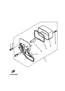 QA50 Габаритный задний фонарь