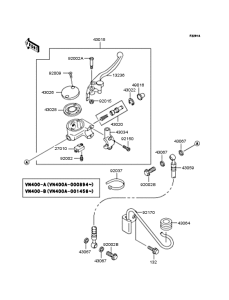 VN400 Главный тормозной цилиндр